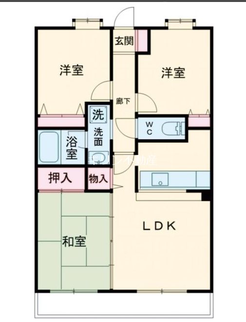 ピースアベニュー192 間取り