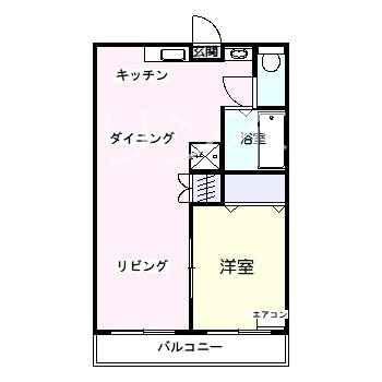 池田ハイツⅡ 間取り
