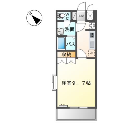 ジャルディニエールＡ 間取り