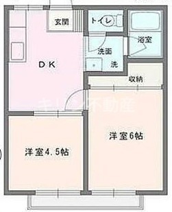 しんでんハイツⅡ 間取り