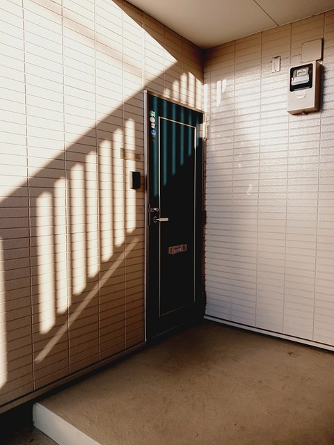 サンハイツ 玄関