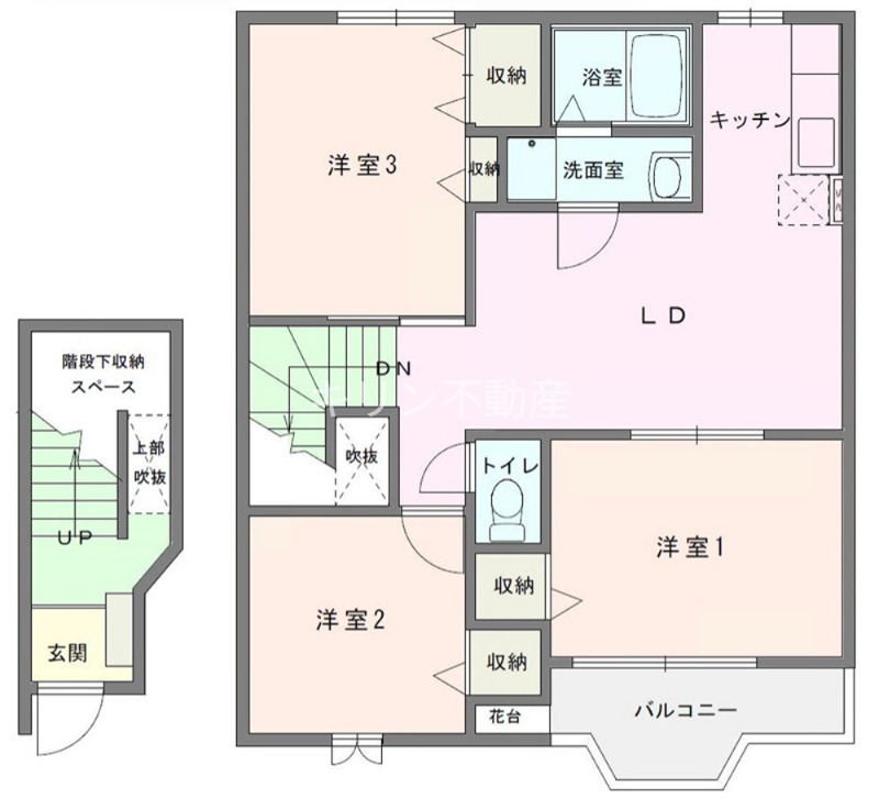 アヴニールB 間取り