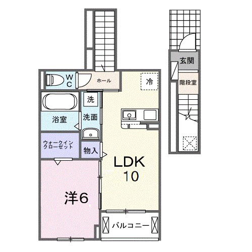 ラフェーラ５０ 間取り