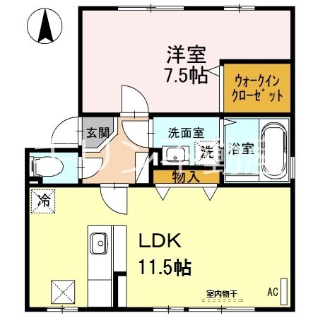リビングタウン本庄B 間取り