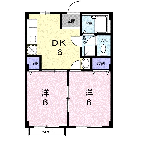 ニューシティーさかえ 間取り