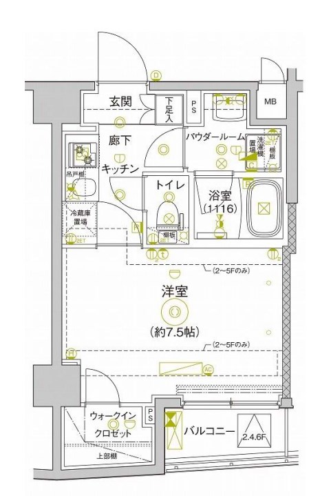 セジョリ新江古田 間取り