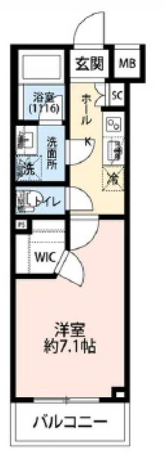 プレール・ドゥーク小竹向原 間取り図