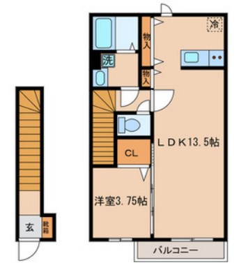 ローズコート新江古田 間取り