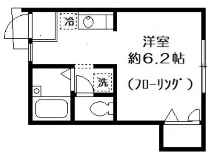 フレンツァ8 間取り