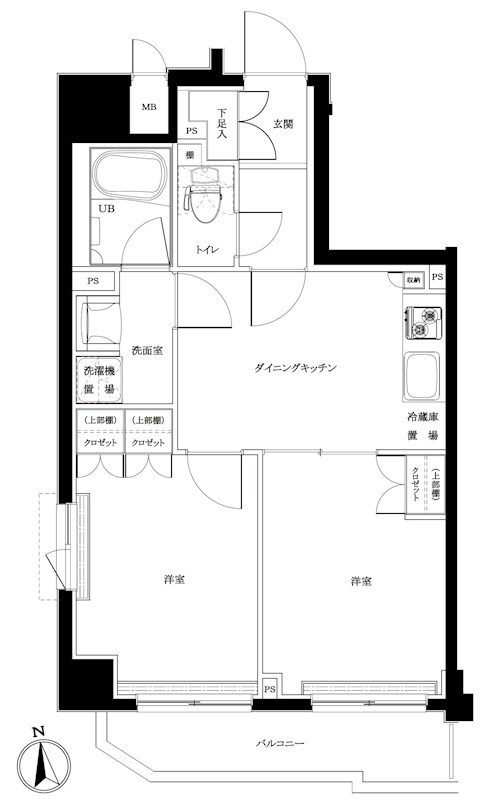 ルーブル練馬伍番館 間取り