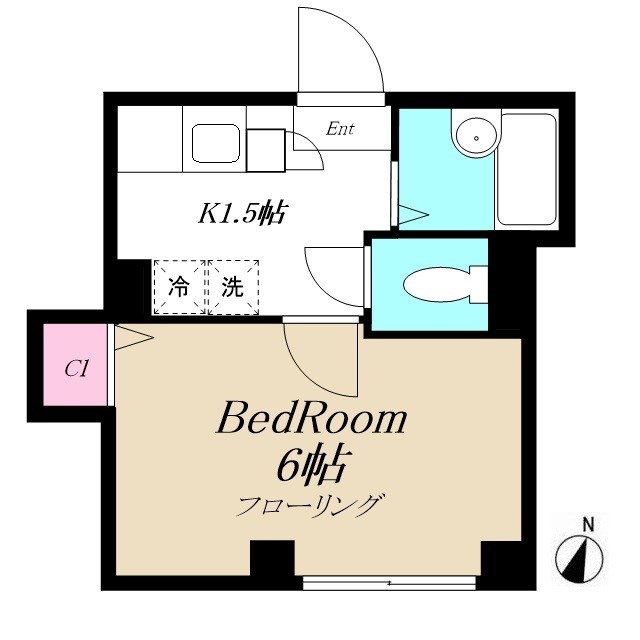 セントレジャース桜台 間取り図