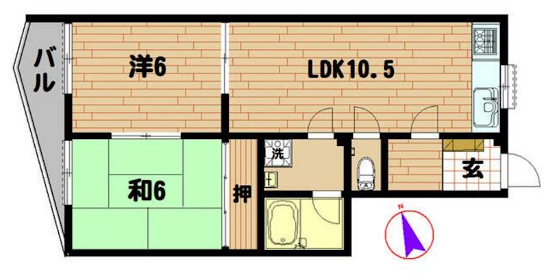 ジェイナス豊島園 間取り