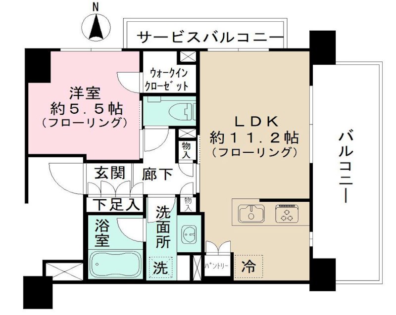 クレヴィア練馬中村橋 間取り