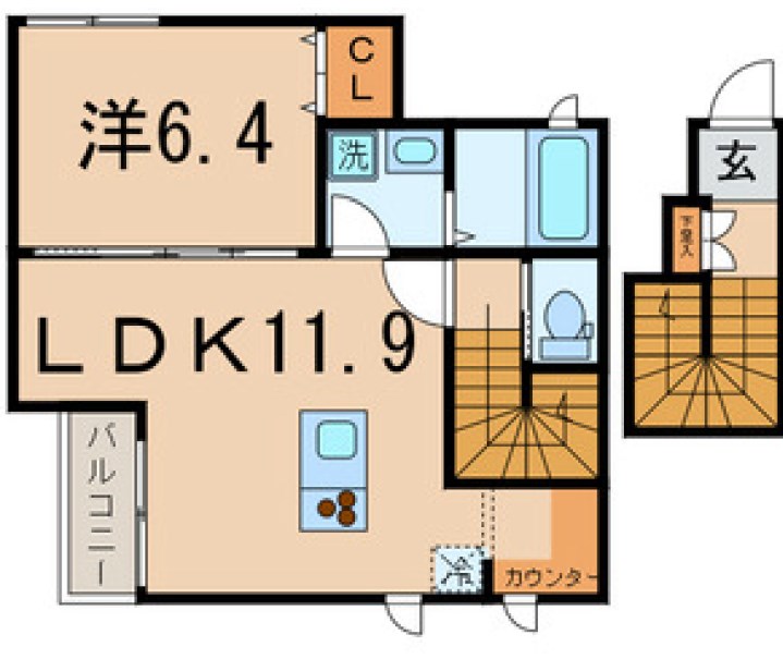 ペルソナ平和台 間取り