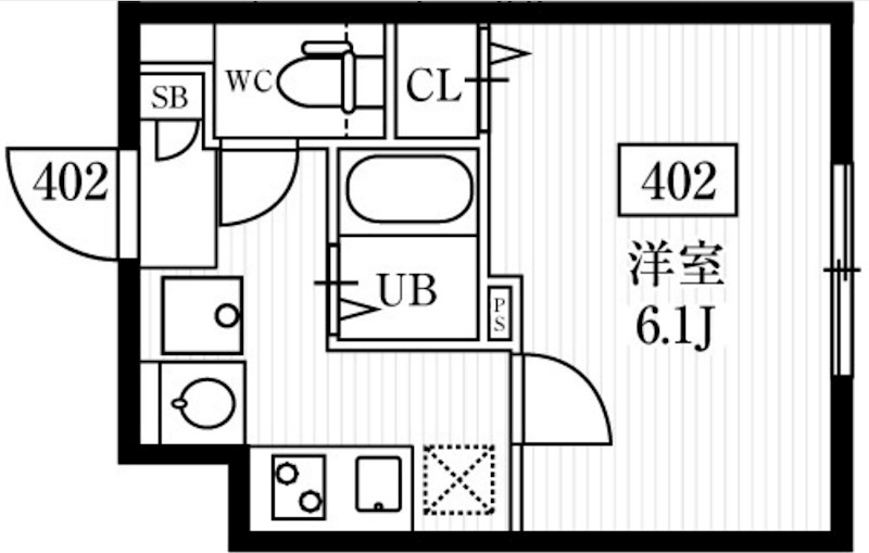 エルファーロ小竹向原 間取り