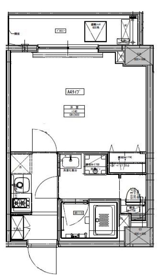 B CITY APARTMENT TOKYO NERIMA 間取り