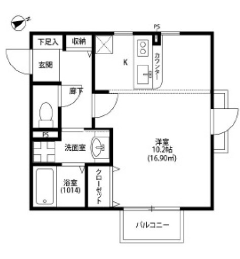 アムール　シャルム 間取り