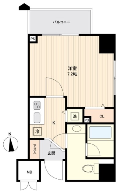 アプレシティ豊島園 間取り図