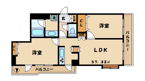 ドゥーエ練馬 間取り