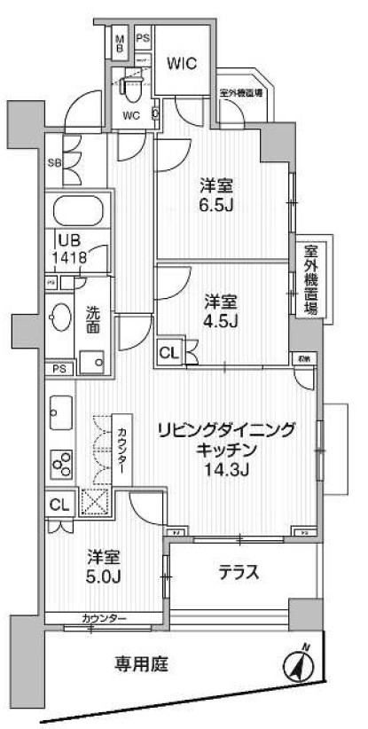 パークハウス練馬春日町 間取り