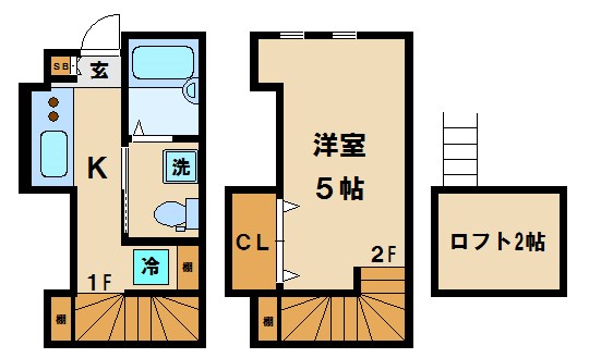 カーサ・プリマベーラ 間取り