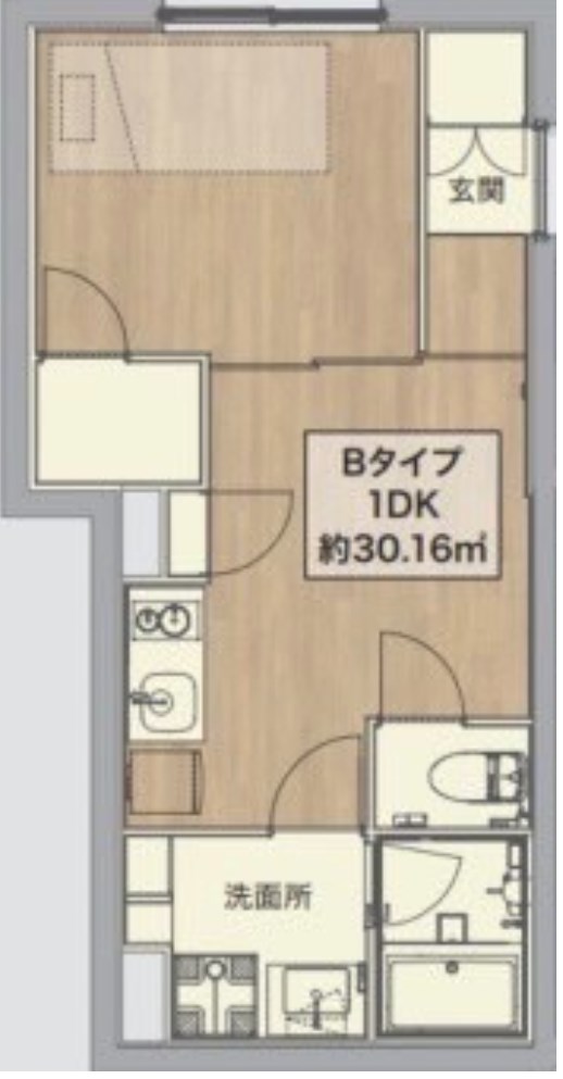 ミライズ中野江原町レジデンス 間取り