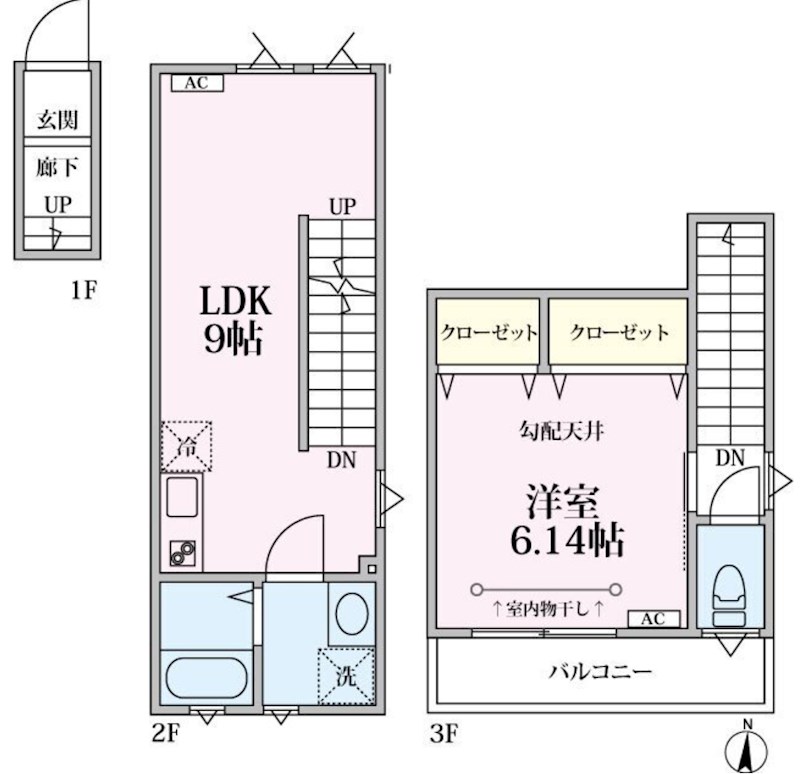 エクセルコート桜台 間取り