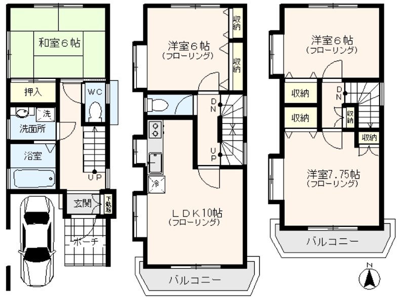 太田邸 間取り