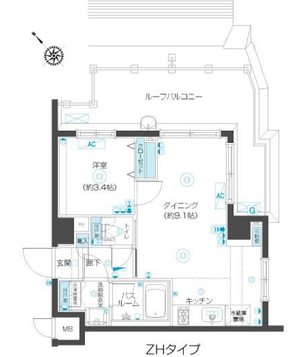 フェニックス練馬桜台 間取り