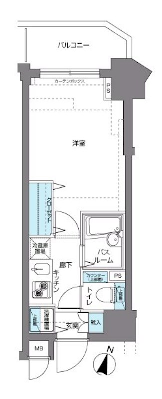 フェニックス練馬弐番館 間取り