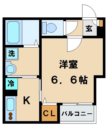 ＧＯＬＤＷＩＮ(ｺﾞ-ﾙﾄﾞｳｲﾝ) 間取り