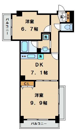 グランセルコーバ 間取り