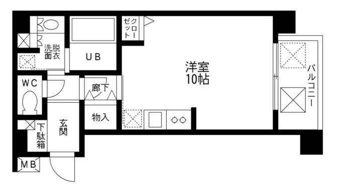 ブランシュール平和台 間取り