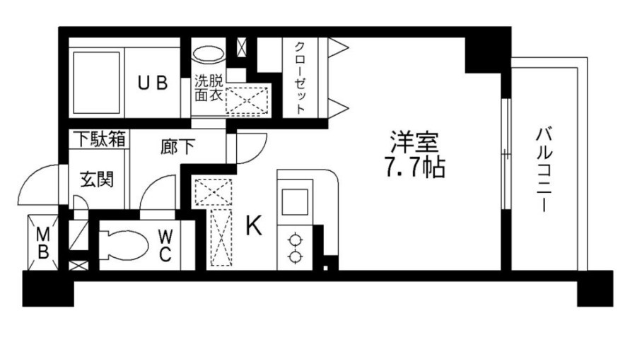 ブランシュール平和台 間取り