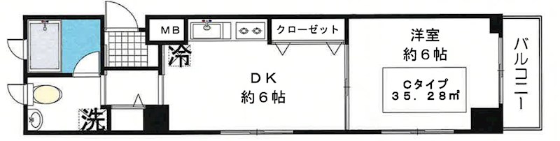 USビル 間取り