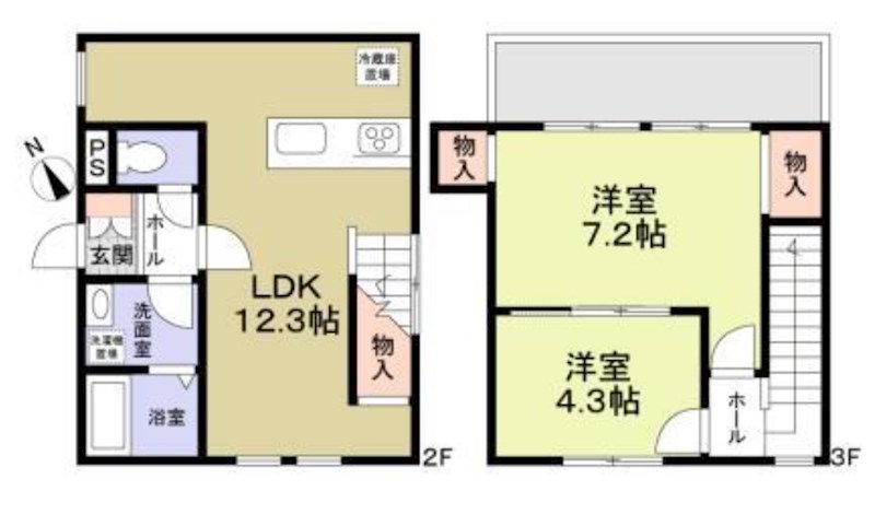 Green　Hill　HIKAWADAI 間取り