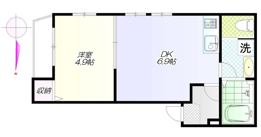 フェリオ練馬 間取り