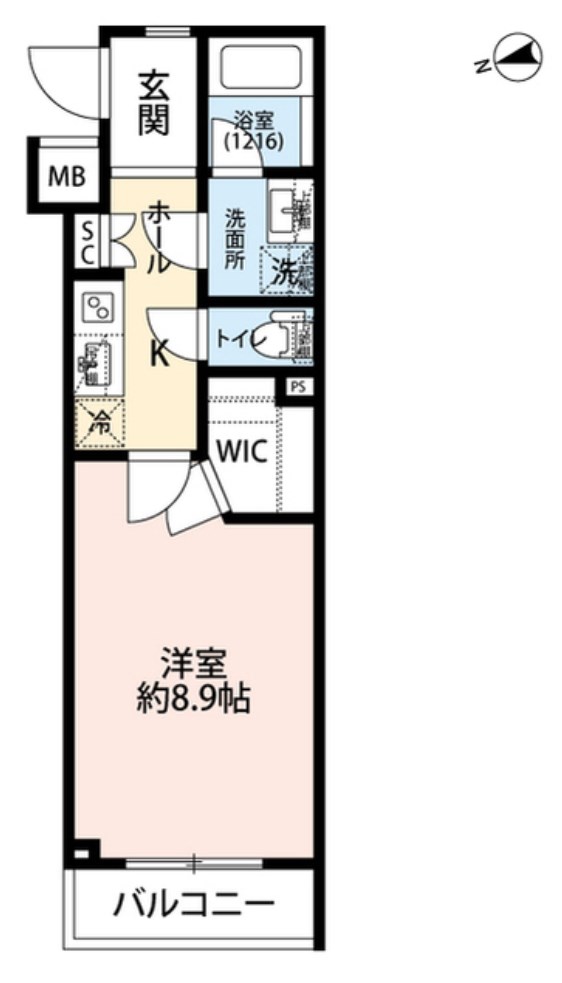 プレール・ドゥーク小竹向原 間取り