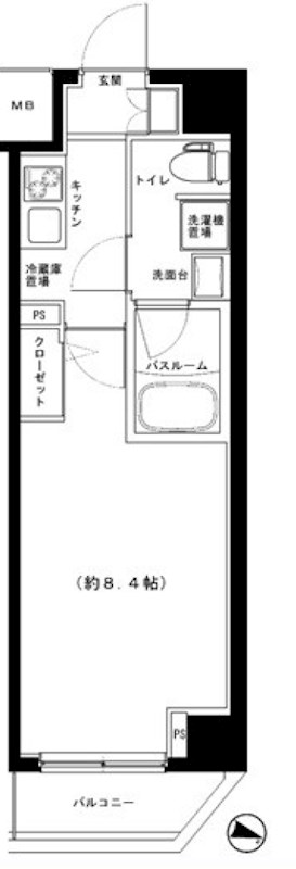 グランフォース豊島園AZ 間取り