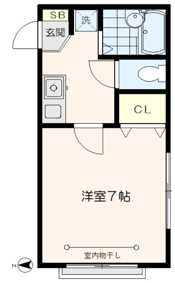 武蔵野壱番館 間取り