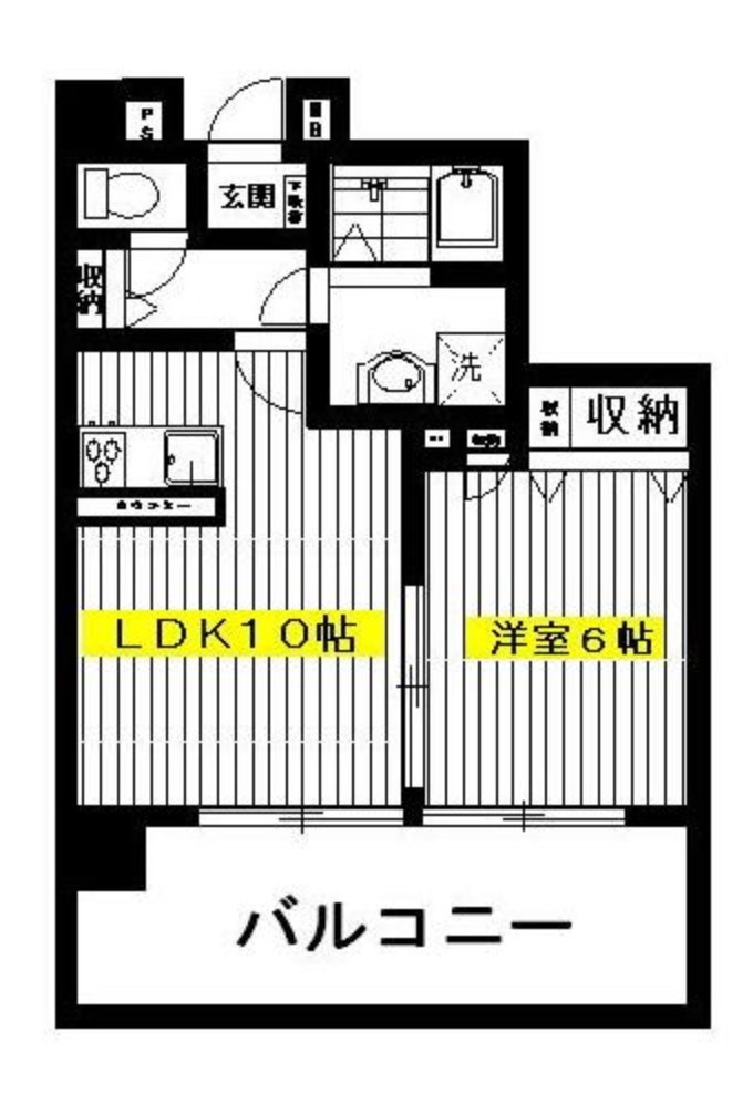 プリザーヴ中村橋 間取り