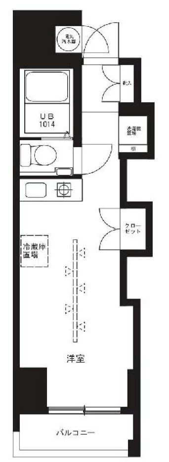 エヴェナール江古田 間取り