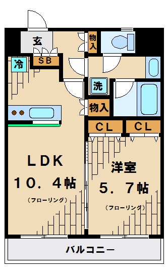 Prescelto壱番館 間取り