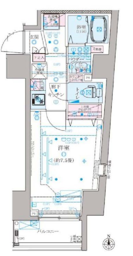 クレイシア練馬駅前 間取り