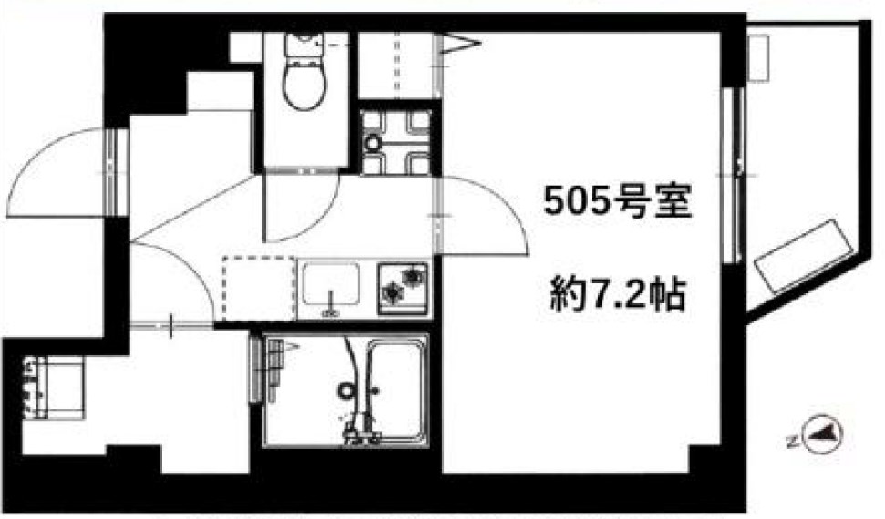 b'CASA練馬(ビーカーサネリマ） 間取り