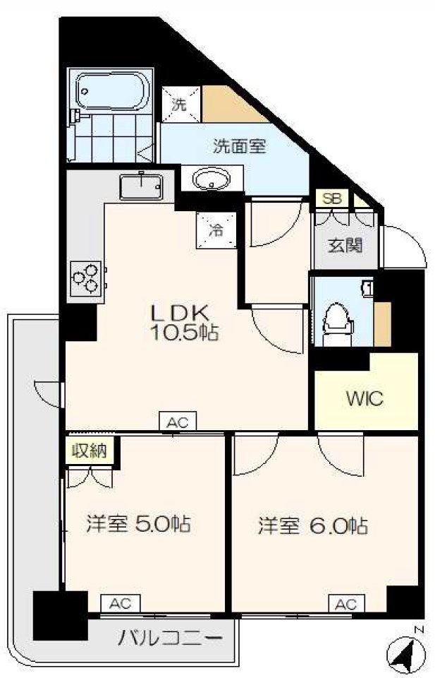 豊玉サンライトマンション 間取り