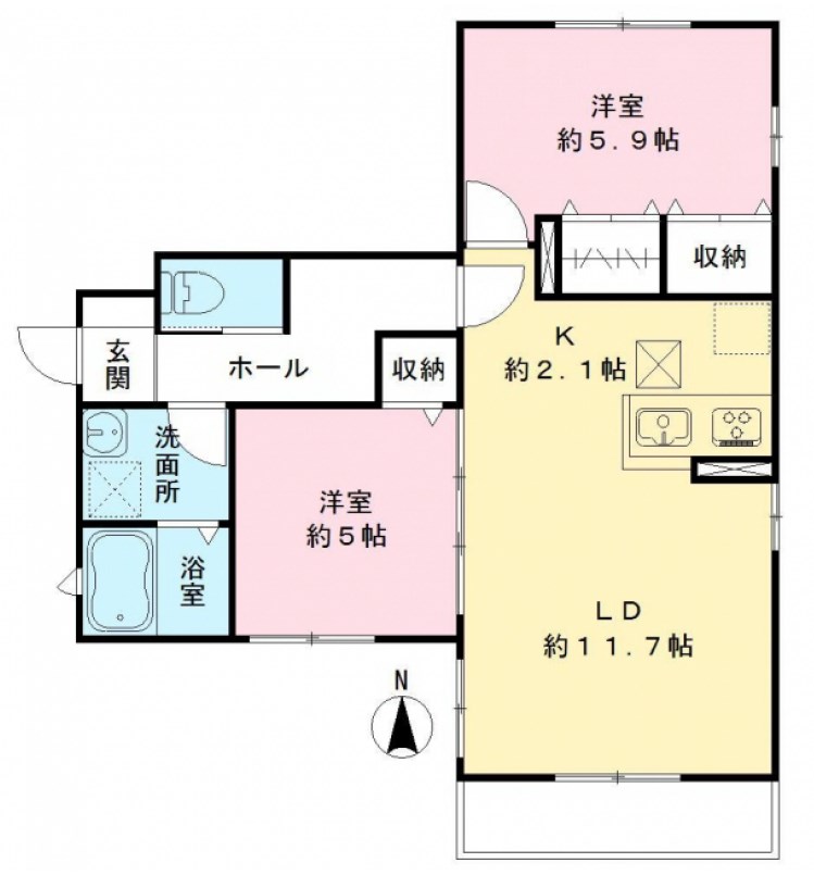 フィカーサM江古田 間取り