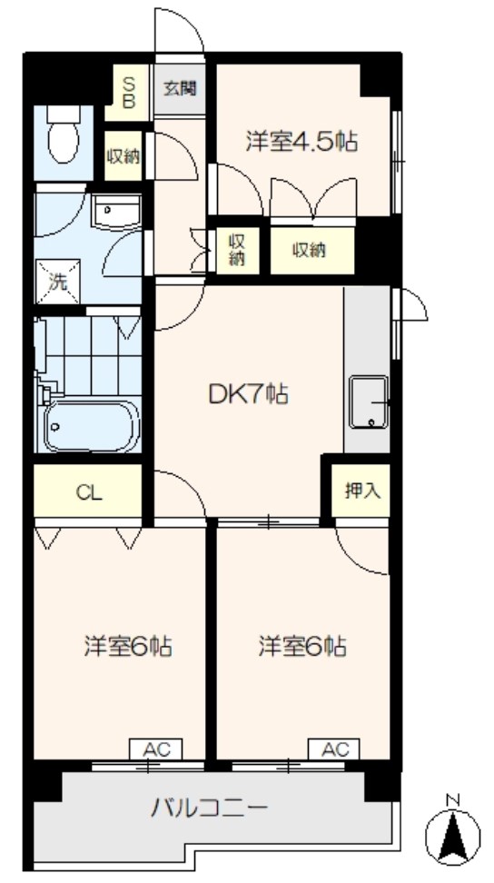 メゾン緑寿 間取り