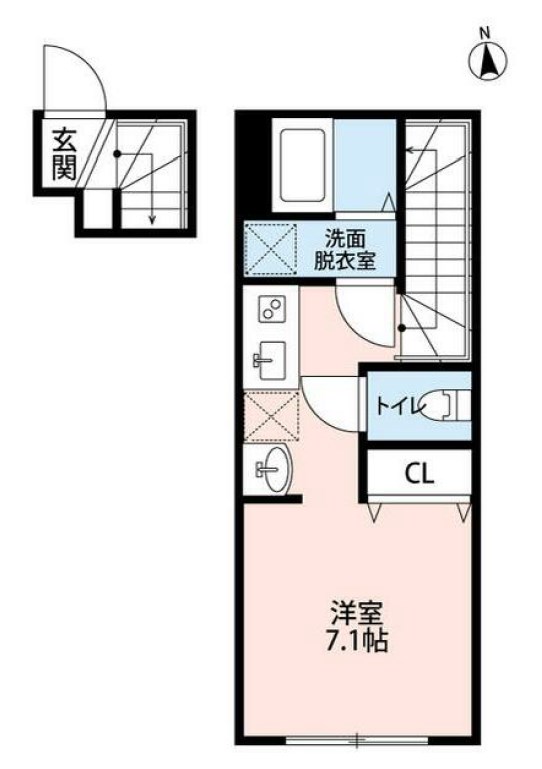 ヴィクトリアンコート中村橋 間取り