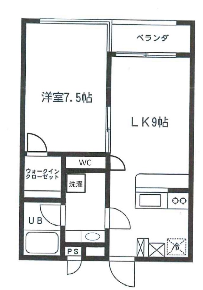 ルクレ東長崎 間取り